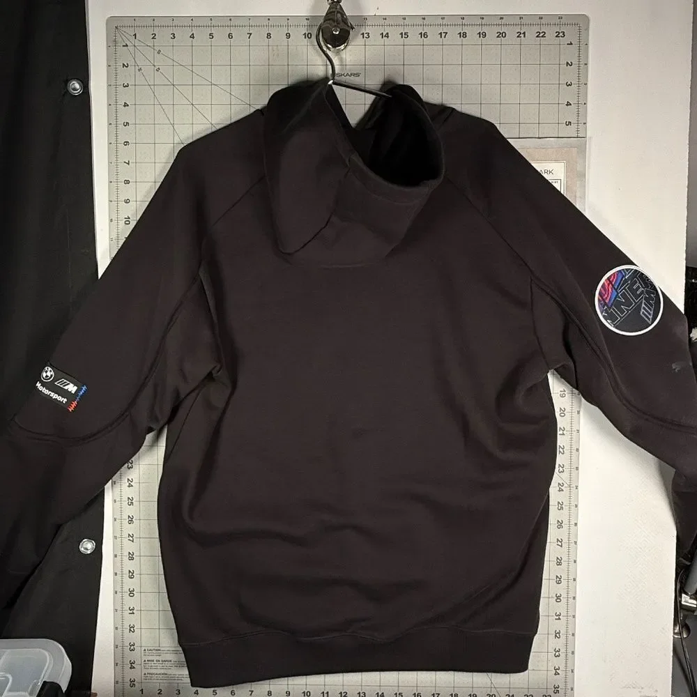 BMW® M Motorsport / PUMA®  |  “STATEMENT”™  |  BLACK HOODIE  |  MENS-M  |  NEW